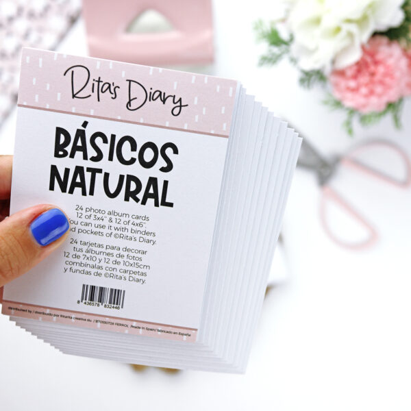 Set de tarjetas básicas Natural - Imagen 2