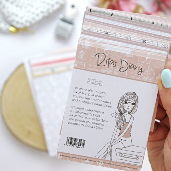 Set de tarjetas Patrones de Travel - Imagen 2