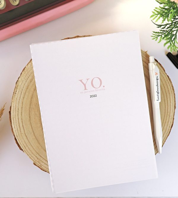 Relleno agenda anual 2022 Yo y Ya en tamaño A5