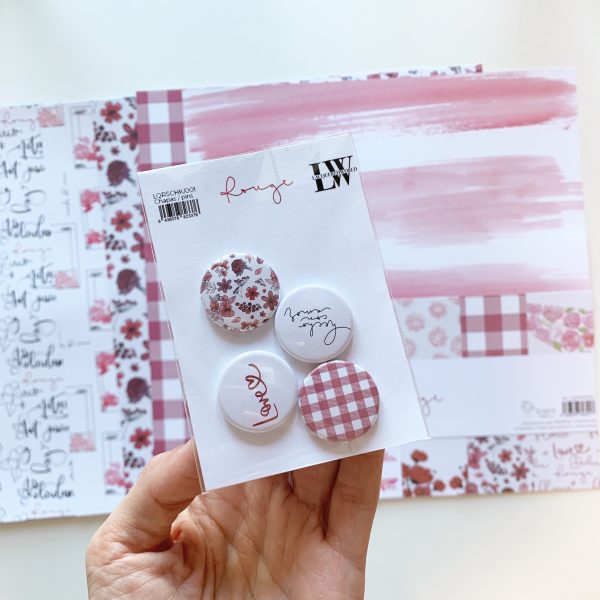 Set de chapas Rouge - Imagen 2