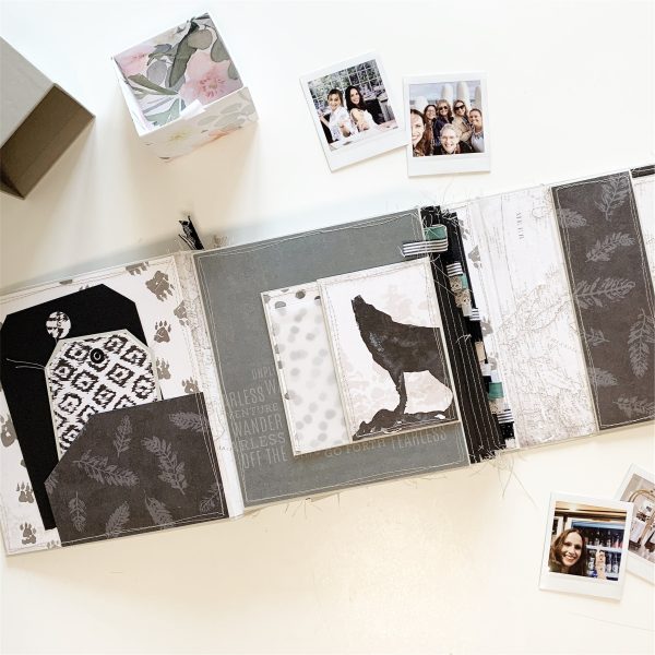 123 Taller! Wolf anual 2020. Para scrapbooking