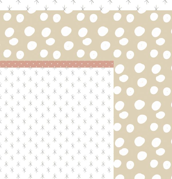 Bloc de 36 papeles Mazapán para scrapbooking - Imagen 9