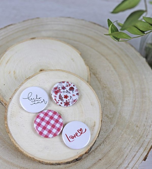 Set de chapas Rouge para scrapbooking