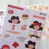 pegatinas para scrapbooking y papeleria