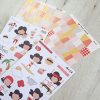 pegatinas para scrapbooking y papeleria