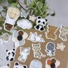 Set de pegatinas puffy Panda - Imagen 3