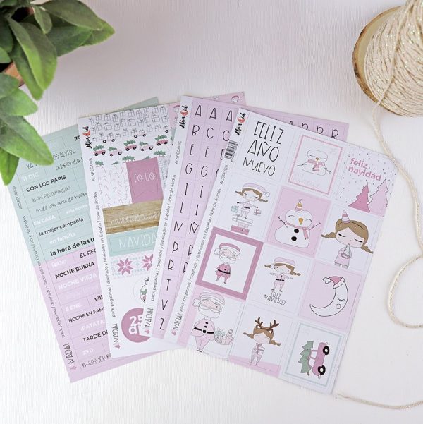 pegatinas para scrapbooking y papeleria