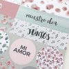 Set de pegatinas Sí quiero - Imagen 3