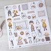 pegatinas para scrapbooking