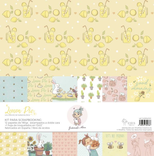 Kit para scrapbooking Lemon Pie - Imagen 14