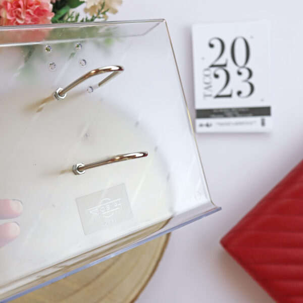 Soporte sobremesa para taco calendario