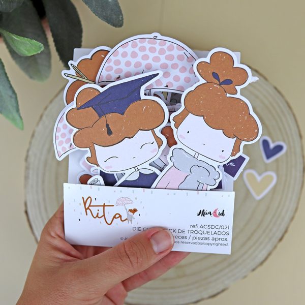 Set de troquelados de la colección Rita