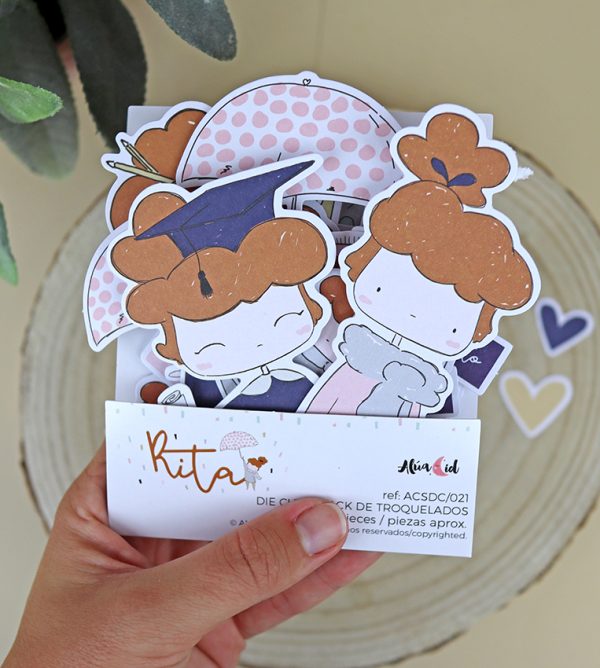 Set de troquelados de la colección Rita