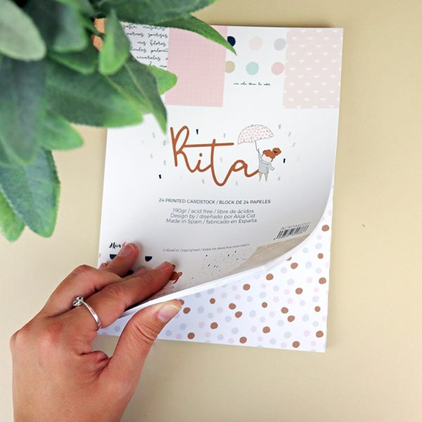Bloc pequeño Rita para scrapbooking - Imagen 3