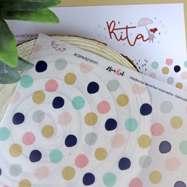 Kit de papeles especiales Rita - Imagen 2