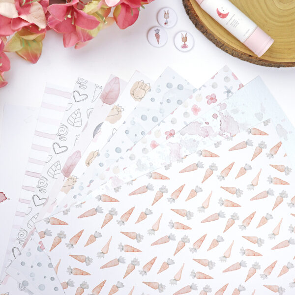Carrot kit COMPLETO de scrapbooking - Imagen 3