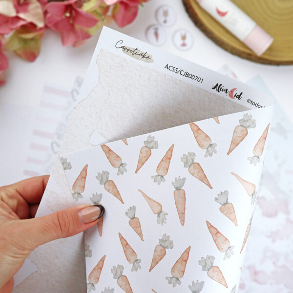 Carrot kit COMPLETO de scrapbooking - Imagen 4
