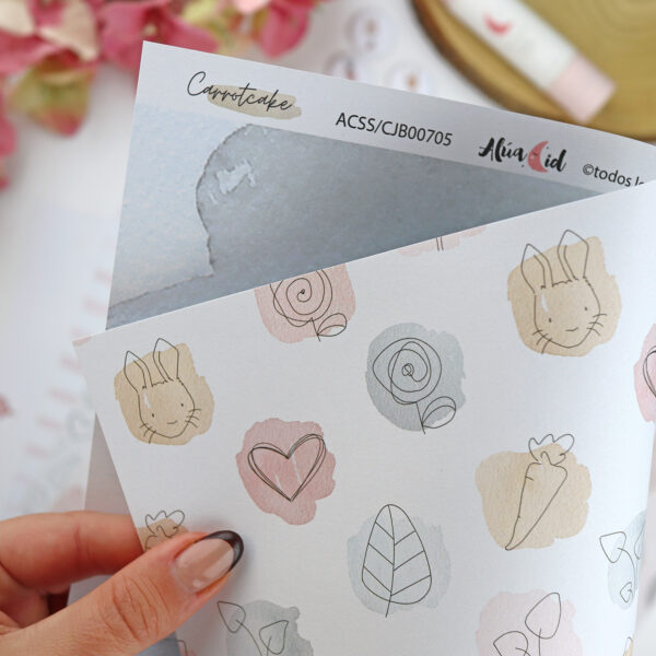 Carrot kit COMPLETO de scrapbooking - Imagen 8