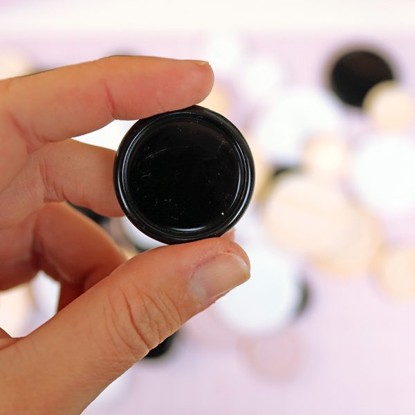 Oulet disco para encuadernar mediano negro de 32 mm