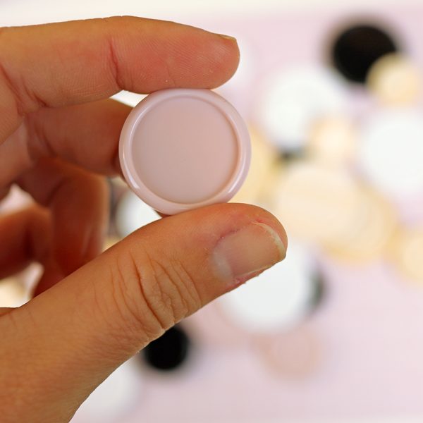Oulet disco para encuadernar pequeño rosa, de 25 mm
