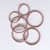 Anilla metálica de 38 mm rosa bailarina para trabajos de scrap