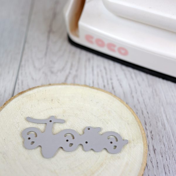 Troquel Otoño, para scrapbooking. Diseñado por Alúa Cid