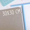 Cartón contracolado gris 12x12" especial scrapbooking