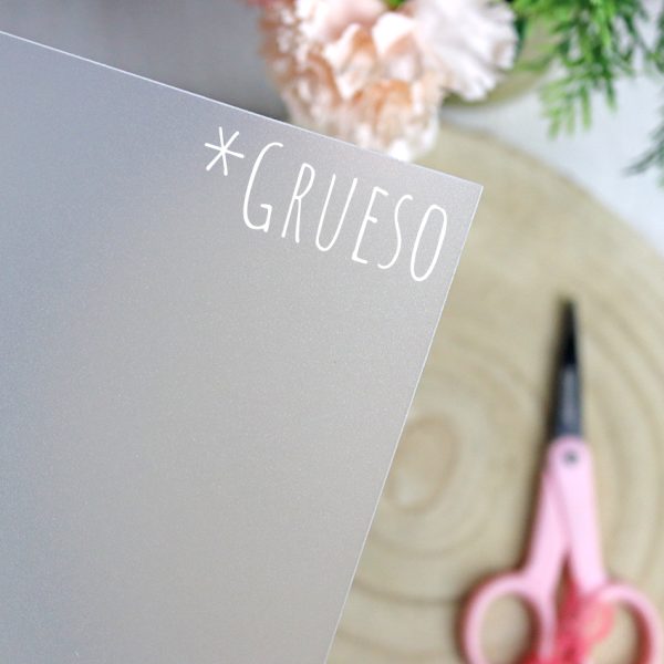 Polipropileno A3 grueso de 500 micras, especial para scrapbooking
