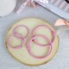 Anilla metálica de 25mm de color rosa bebé, para encuadernar
