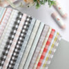 Bloc de 36 papeles Básicos de cuadros para scrapbooking - Imagen 5