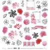 Bloc de papeles Rouge para scrapbooking, con hoja de troquelados - Imagen 3
