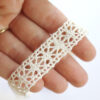 Lazo crochet Crudo, por metro - Imagen 2