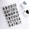 Set de sellos ABC Bunch MINI - Imagen 2