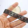 Lazo crochet Negro, por metro - Imagen 2