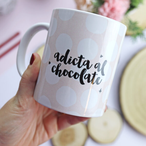 Taza Adicta al chocolate - Imagen 2