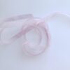 Lazo organza Rosa bailarina, por metro - Imagen 2