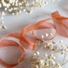 Lazo organza Teja, por metro - Imagen 2