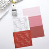 Set pegatinas frases Rouge