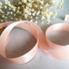 Lazo satén de color rosado flamingo por metro, especial para trabajos de scrapbooking