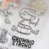 Set de sellos Growing strong, de A la montaña - Imagen 2