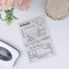 Set de sellos para scrapbooking Night, Night. Ilustraciones de Alúa Cid