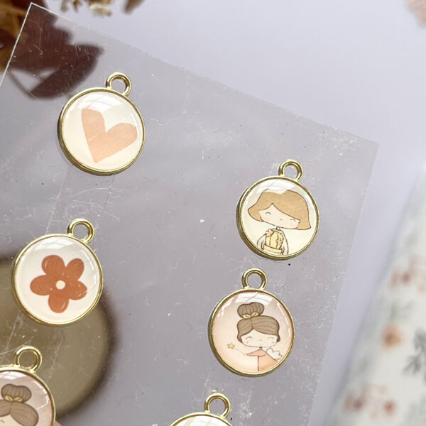 Set de charms metálicos Patio - Imagen 3