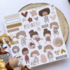 Chipboard para scrapbooking de la colección Patio, diseñada por Alúa Cid