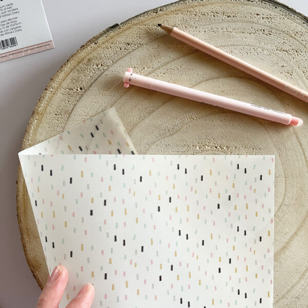 Papel vegetal Rita confetti - Imagen 2