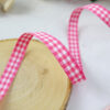 Lazo Vichy Fucsia, por metro - Imagen 2