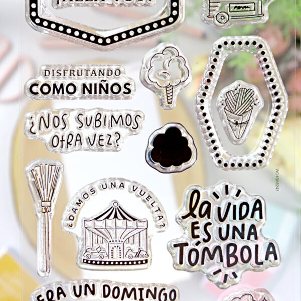 Set de sellos Cacharritos, de Lora Bailora - Imagen 4