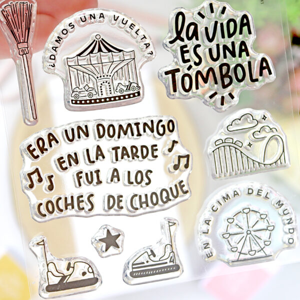 Set de sellos Cacharritos, de Lora Bailora - Imagen 5