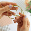 Goma elástica oro, por metro. Para costura, manualidades y scrapbooking