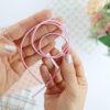 Goma elástica rosa bebé, por metro. Para costura, manualidades y scrapbooking