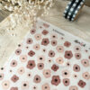 Papel vegetal flores Patio, diseñado por Alúa Cid. Para scrapbooking y manualidades